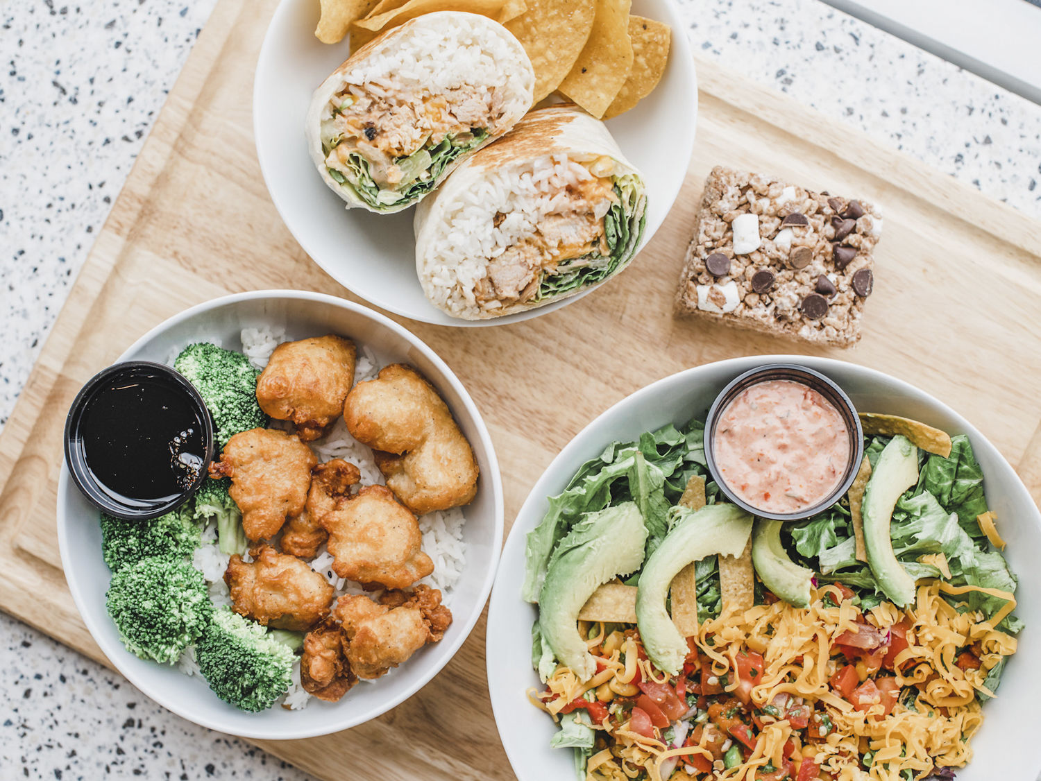 Crazy Bowls & Wraps
